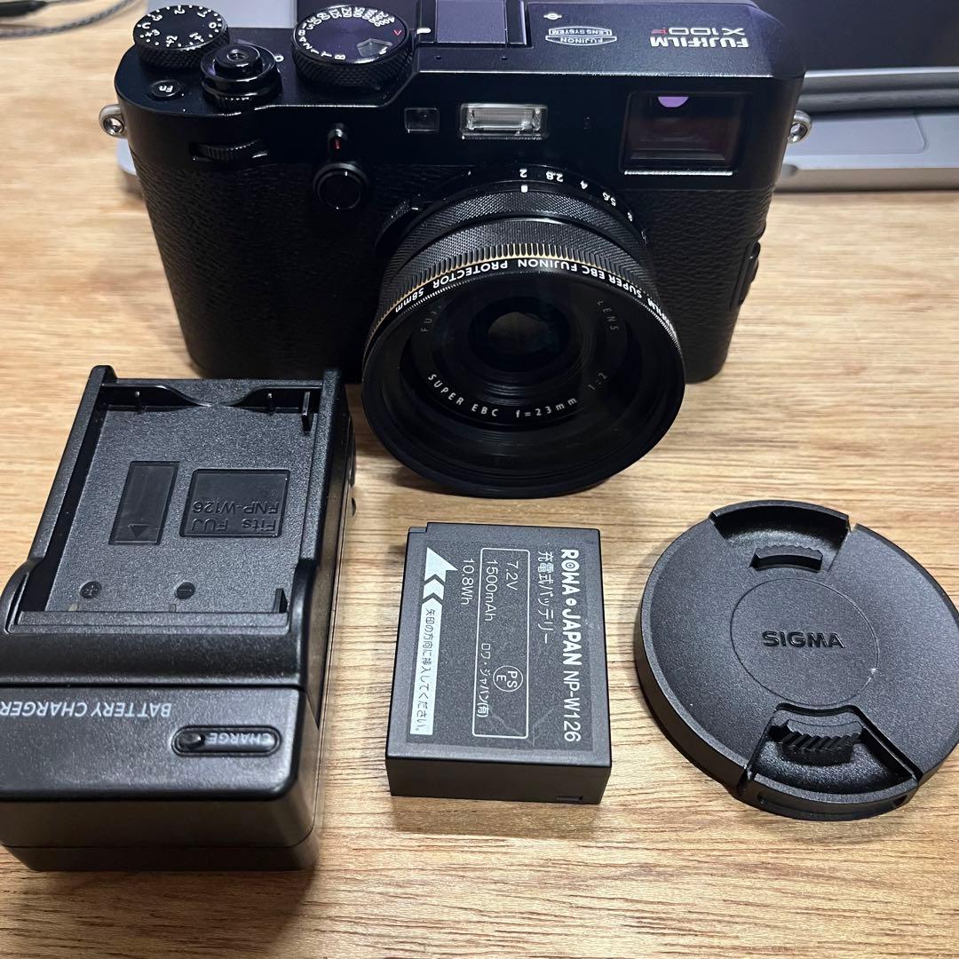 【美品】fujifilm x100f black