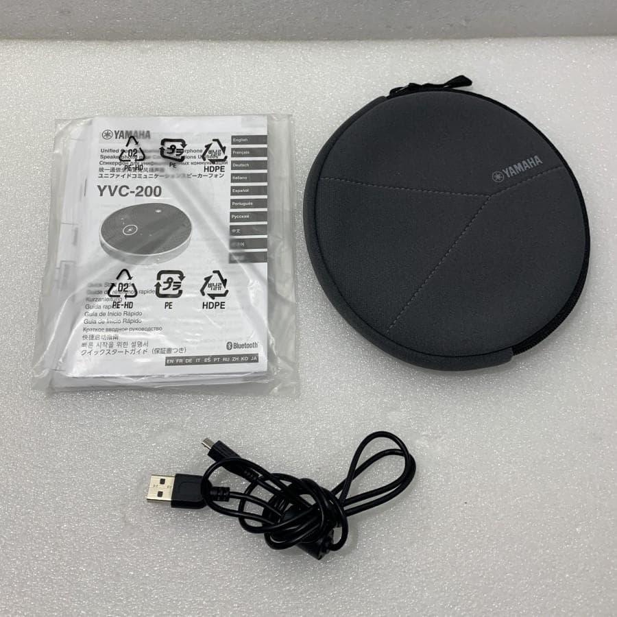 【中古美品　未使用に近い】ヤマハ　スピーカーフォン YVC-200