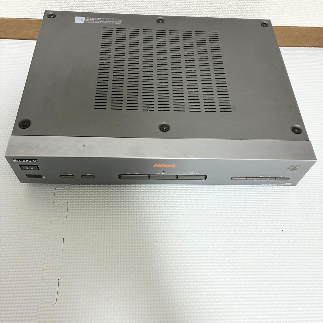 SONY MSC-4000 MUSEデコーダー HDVS ソニー　オーディオ