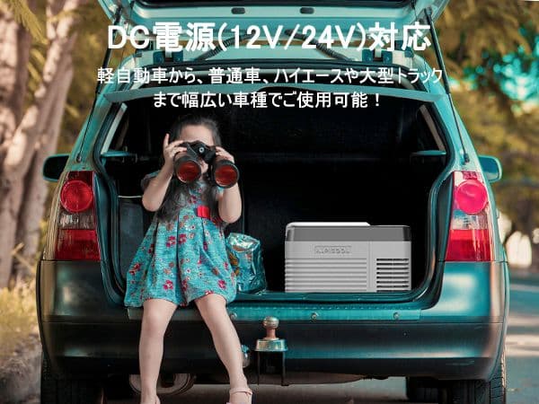 Alpicool 車載冷蔵庫 9L -20℃～20℃ 45W CL9
