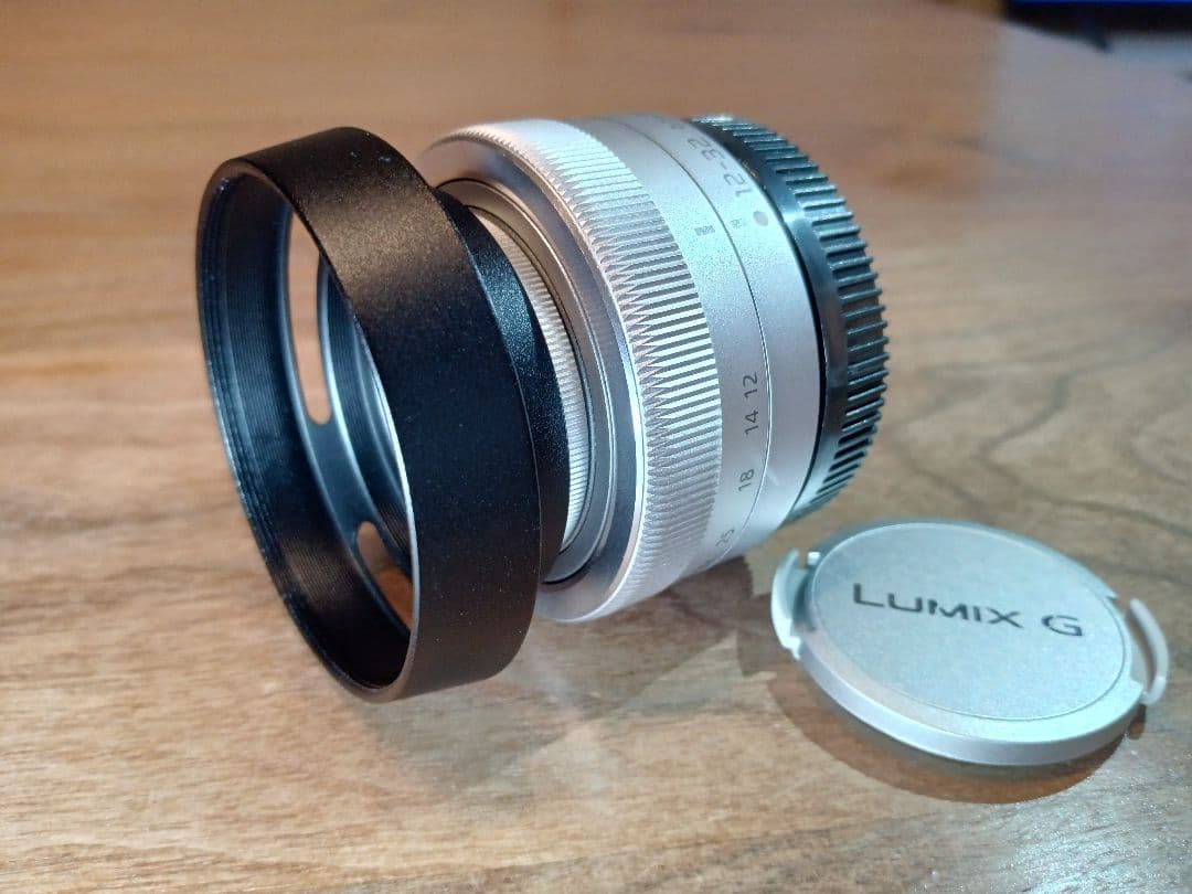【レンズフード+レンズプロテクター付き】LUMIX G 12-32mm 返金保証