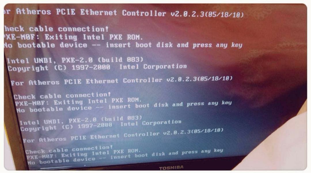 dynabook ノートパソコン　ジャンク品　2011