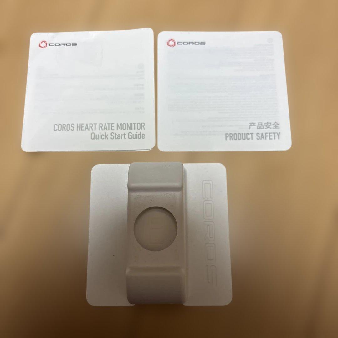 カロス　心拍センサー　充電コード付き