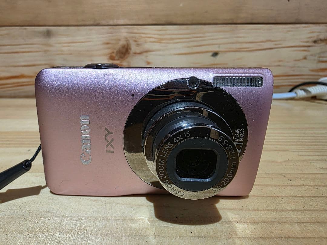 【美品】Canon IXY 200F デジカメ ピンク カメラ