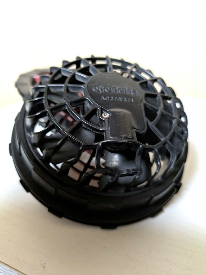 動作確認済　BURTLE AC260 13V 空調服用ファンセット