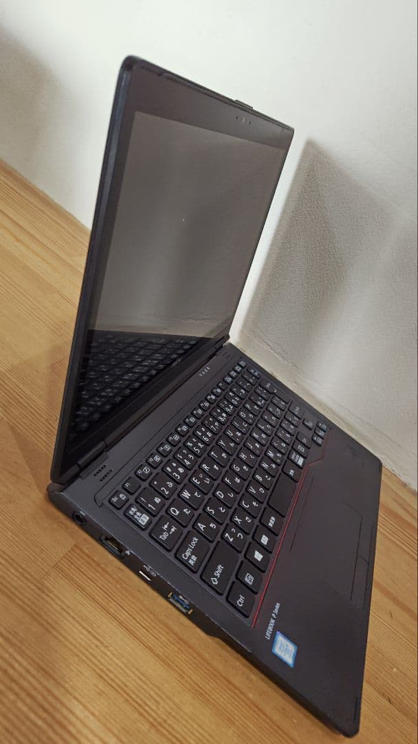 富士通 ノートPC タッチ画面P727/P i5第7世代OS Office