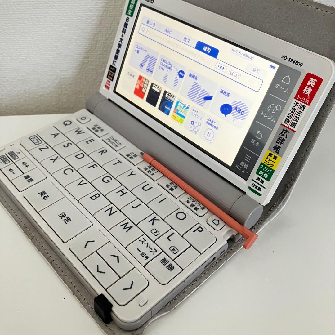 CASIO EX-word XD-SR4800 ホワイト