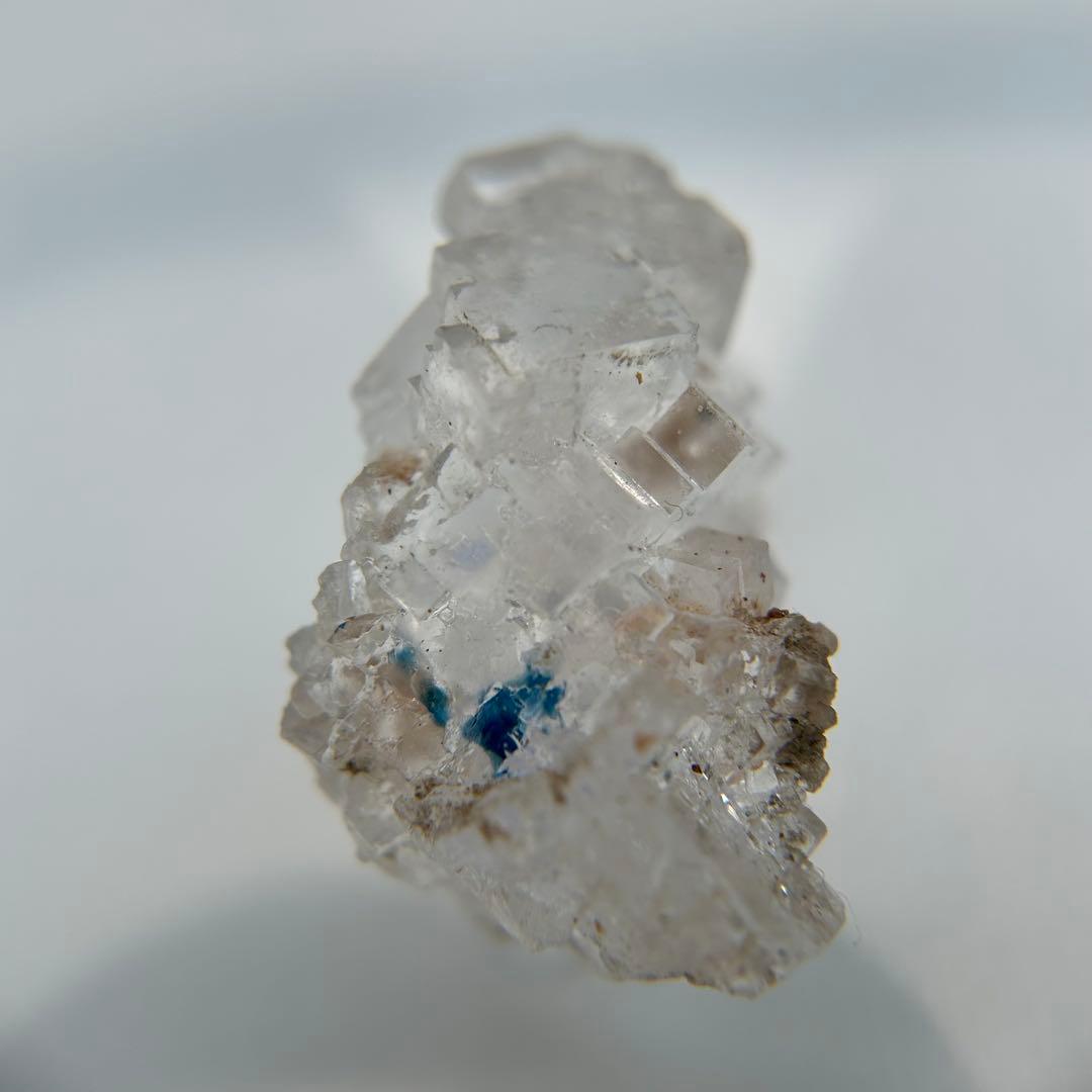 ハライト／15g／ドイツ・メルカース産／ブルー&ライラック内包／鉱物標本