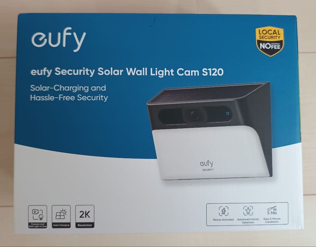 【新品未開封】Anker eufy センサーライト一体型 防犯カメラ S120