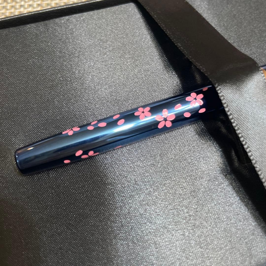 桜柄CROSS★未使用★キャップ式ボールペン