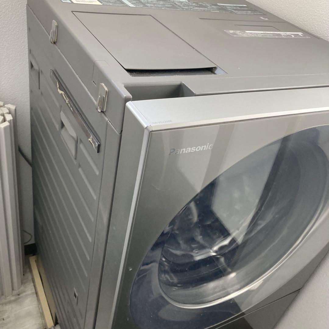 パナソニック ドラム式洗濯乾燥機 10kg Cuble NA-VG2200R