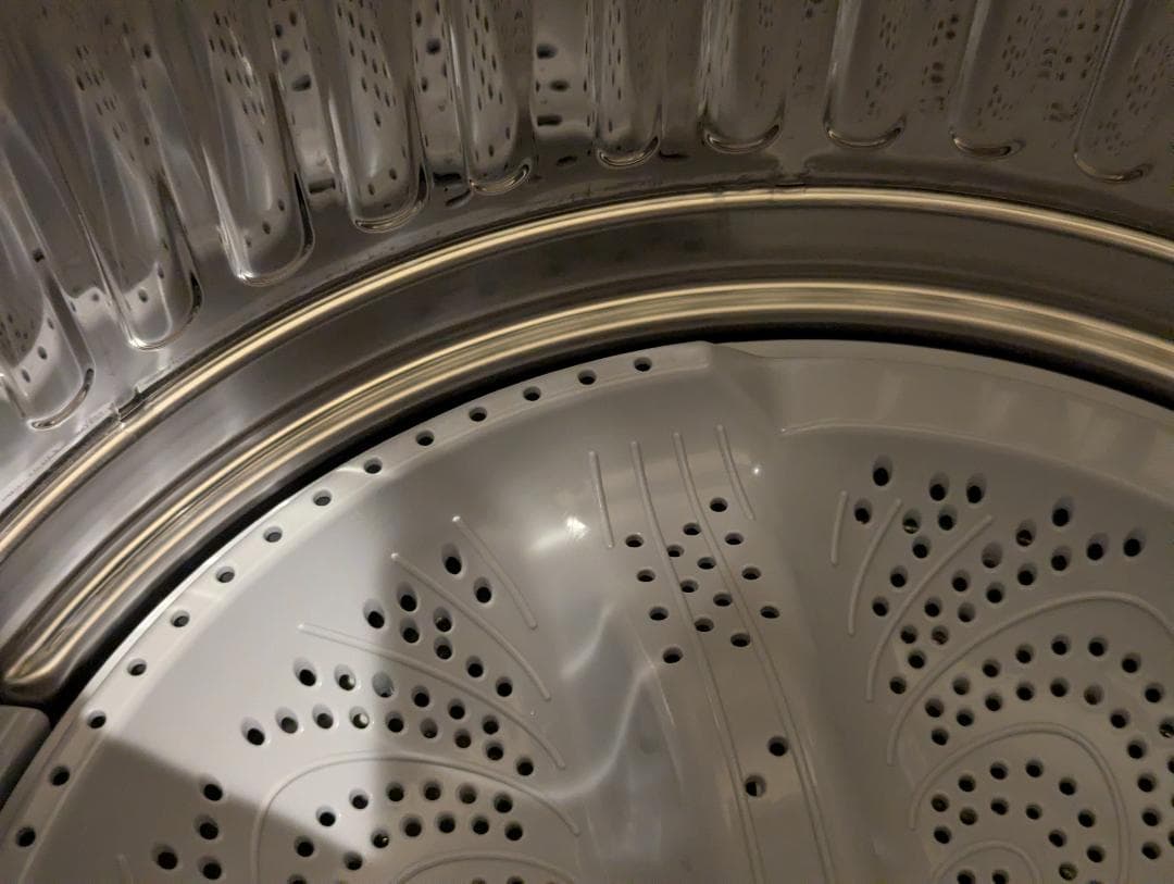 ✅【シャープ／SHARP】全自動洗濯機 6kg ES-GE6C-W