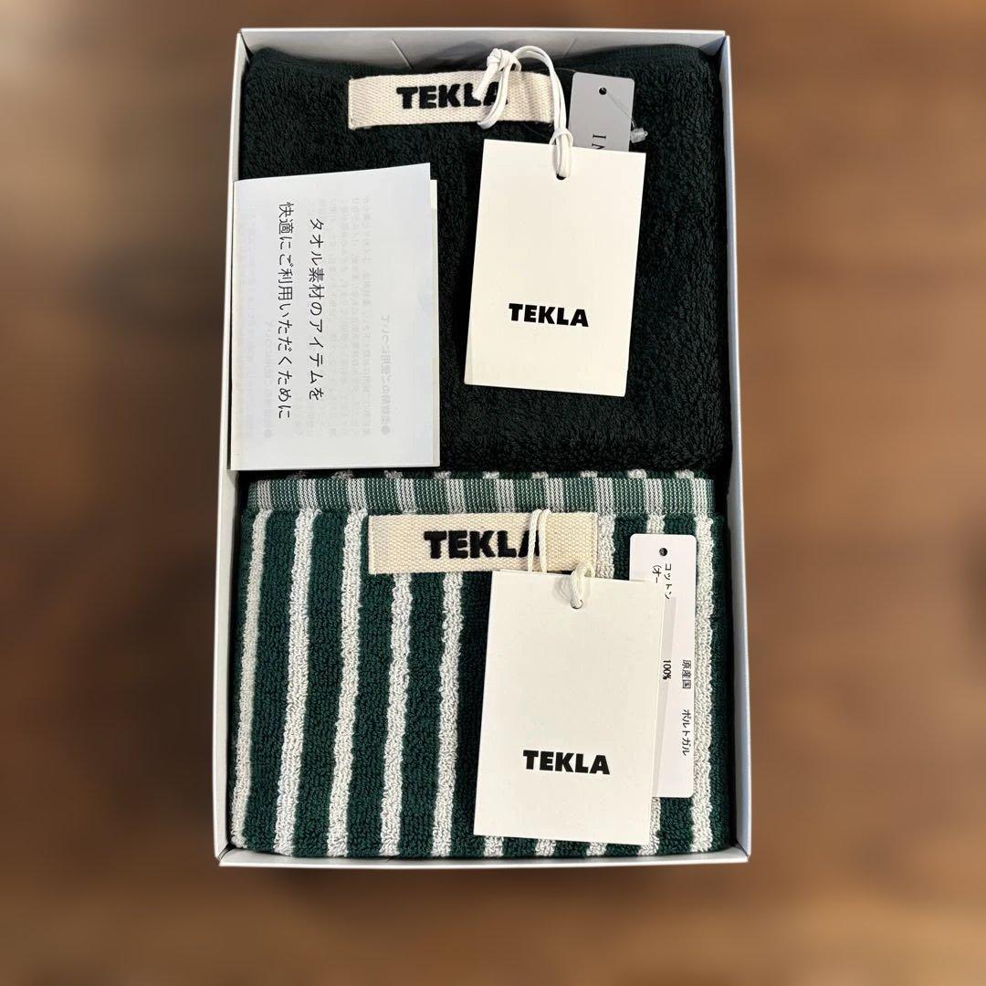TEKLA フェイスタオル　２枚セット