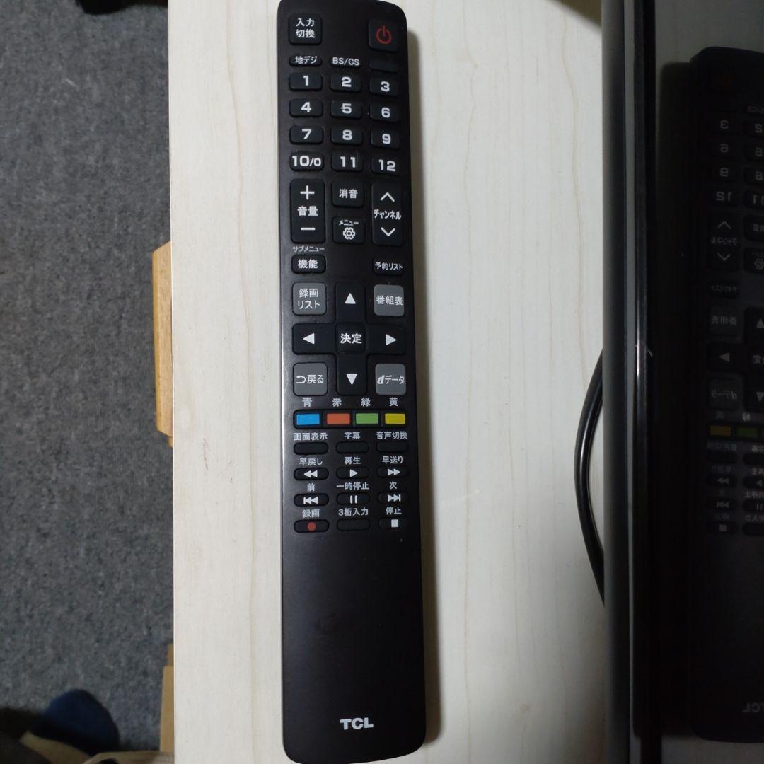 美品　TCL 32V型 液晶テレビ 32D200（2021年製）リモコン付