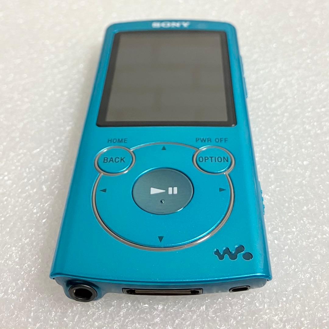 【超美品　バッテリー良好】　SONY ウォークマン　NW-S764 8GB あお