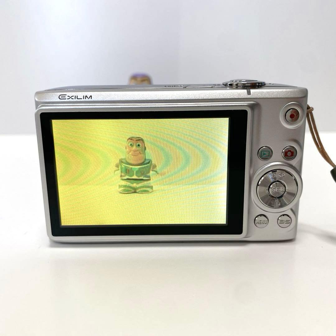 CASIO EXILIM ZOOM EX-Z100 デジカメ コンデジ シルバー