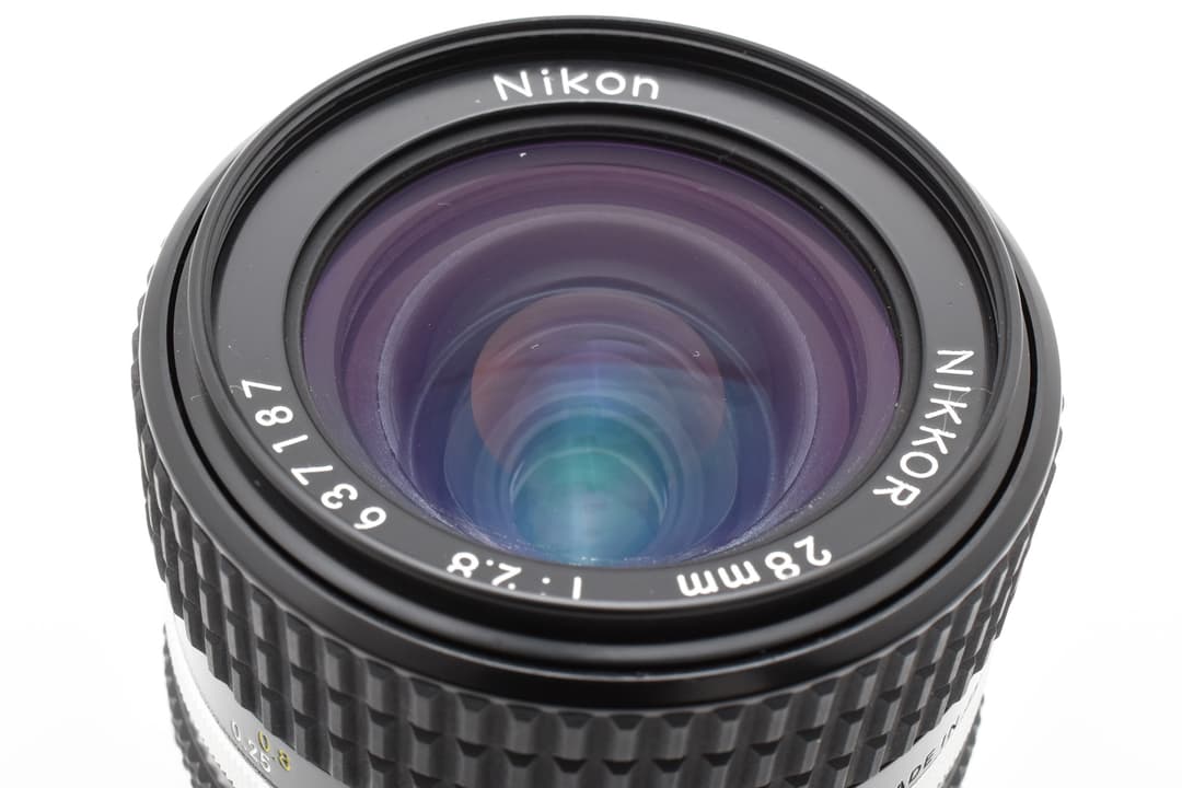 【美品】Nikon NIKKOR Ai-s 28mm F2.8