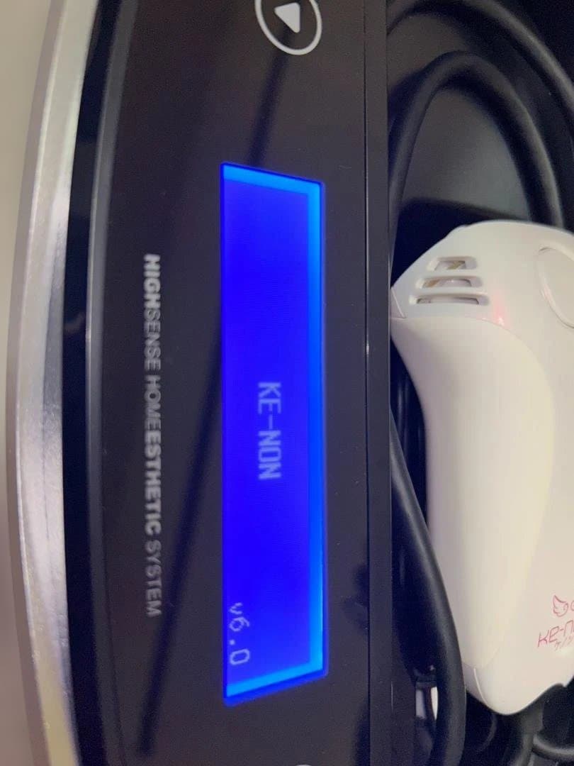 ケノン KE-NON フラッシュ式脱毛器 ver6.0NIPL-2080