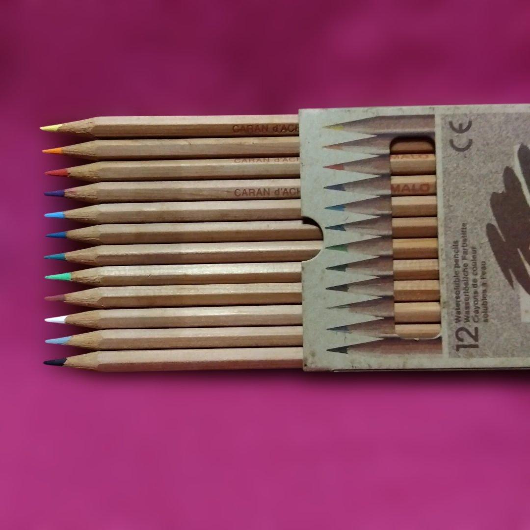 カランダッシュ プリズマロ AQUARELLE NATURA 12色 紙製ケース