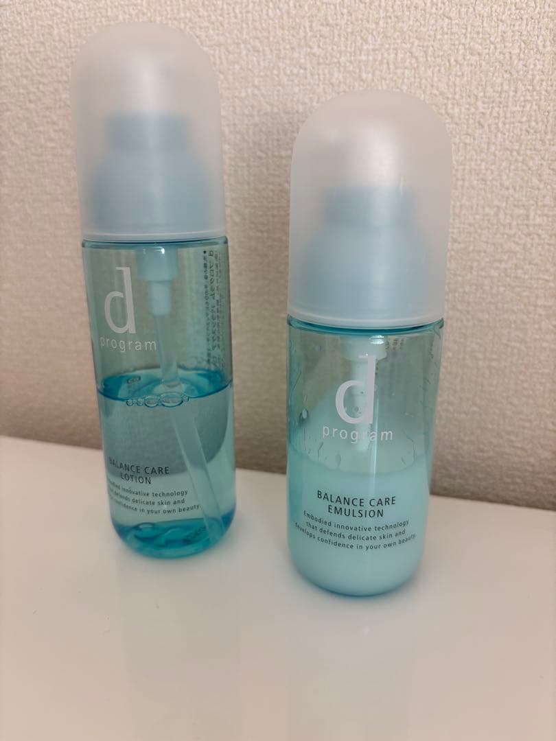 dprogram モイストケア＆バランスケア　乳液　化粧水