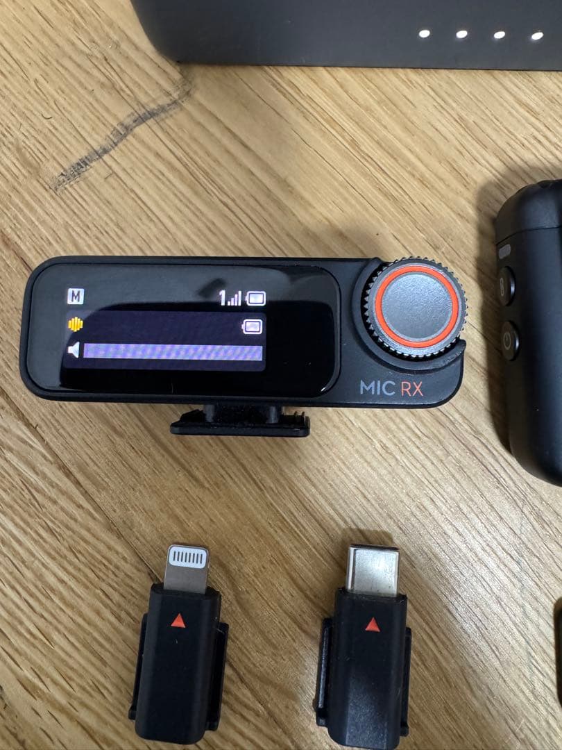 DJI Mic 2（トランスミッター×2 + 充電ケース）動作確認