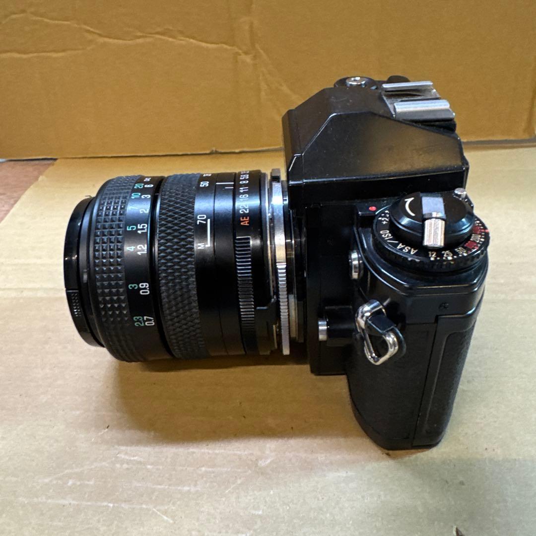 NIKON FG ブラック フィルムカメラ　ヴィンテージ　国産品