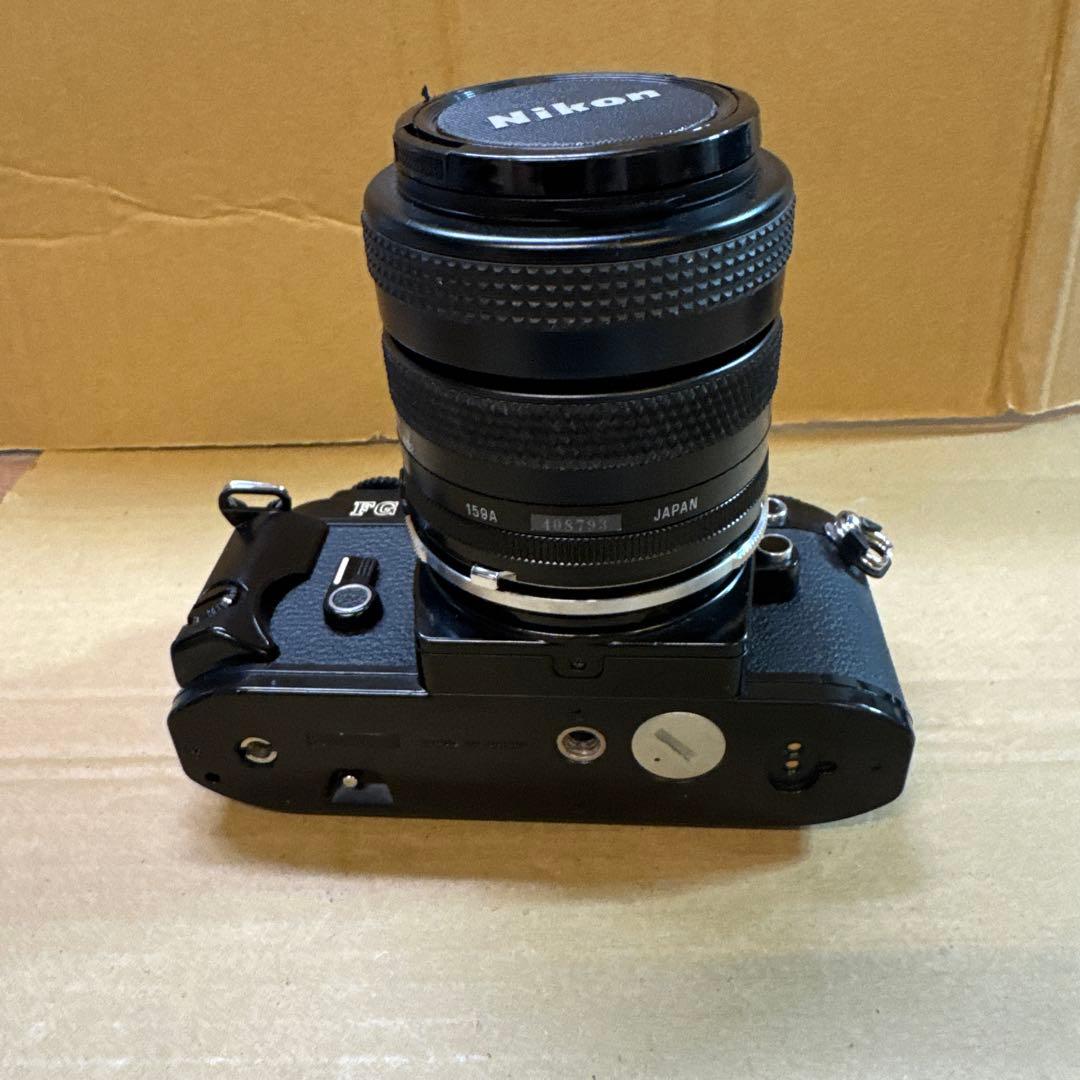 NIKON FG ブラック フィルムカメラ　ヴィンテージ　国産品