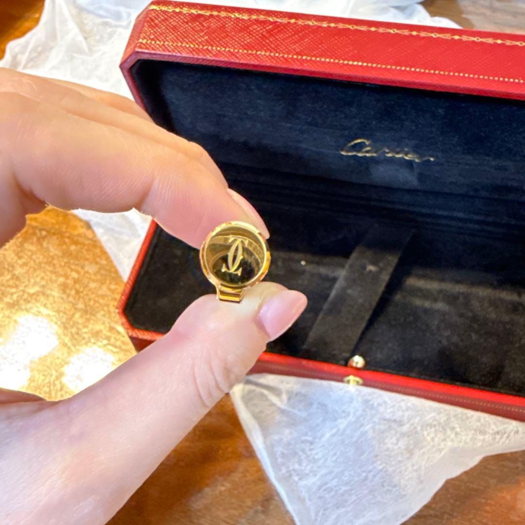 Cartier 赤 ボールペン 専用ケース付き