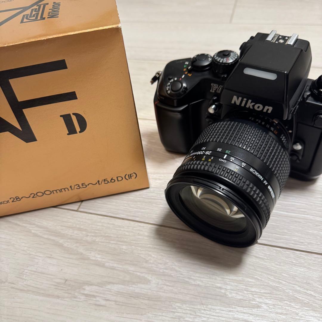 【まとめ売り】Nikon F4＋レンズ3本セットフィルムカメラ