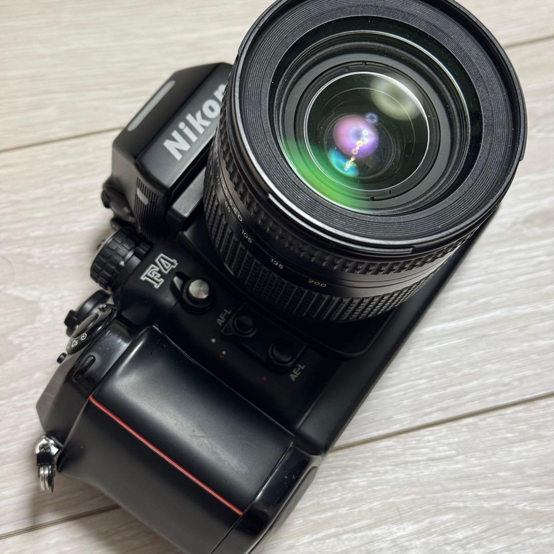 【まとめ売り】Nikon F4＋レンズ3本セットフィルムカメラ