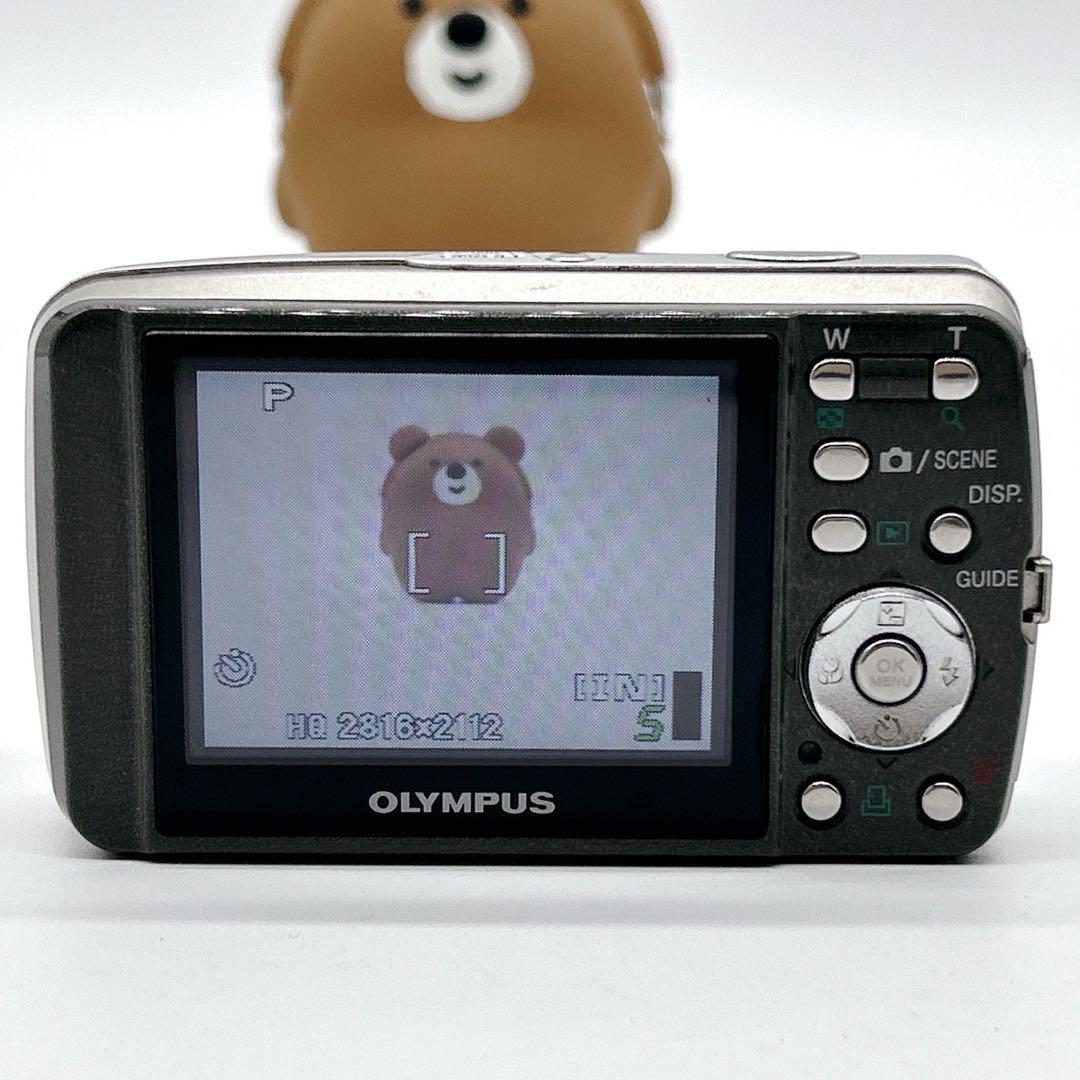 OLYMPUS オリンパス μ DIGITAL 600 シルバー デジカメ