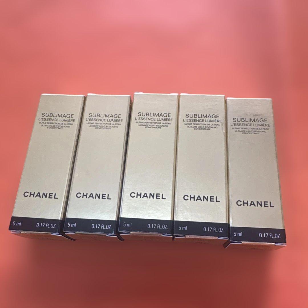 CHANELサブリマージュ　レサンスルミエール5本おまとめ【40,906円相当】