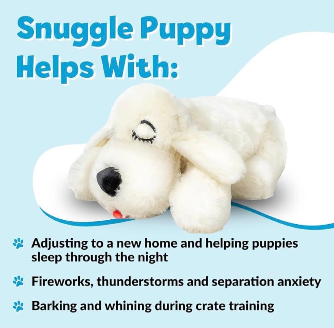 Smart Pet Love 子犬のぬいぐるみおもちゃ鼓動ペットの不安を解消