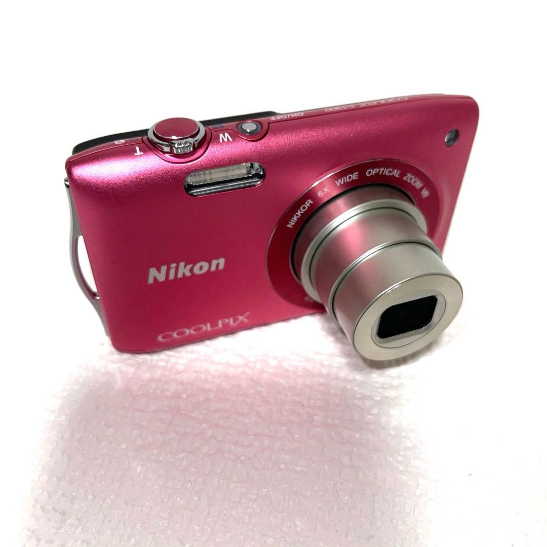 Nikon COOLPIX S3300 ピンク