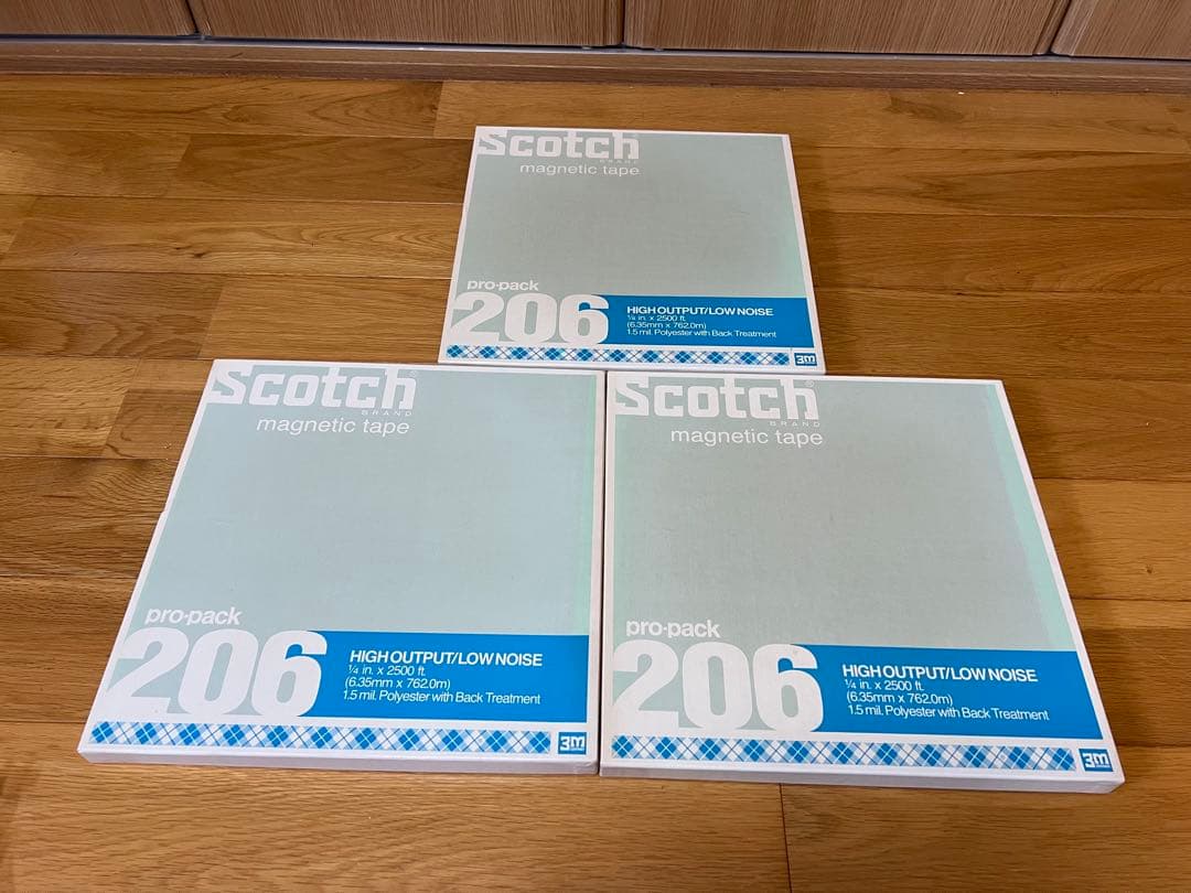 scotch 206 10号 オープリールテープ 3個セット