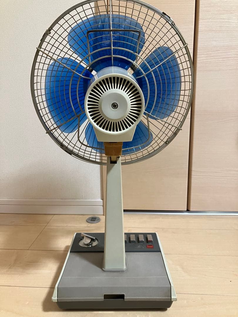 【動作確認済】昭和レトロ家電　扇風機　東芝 Toshiba D-30DA