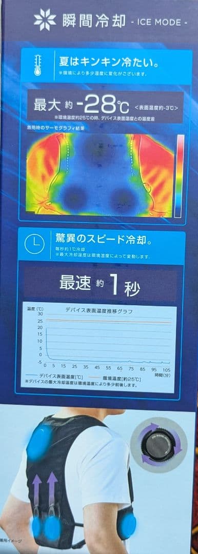 2025年モデル ICE x HEATER 冷暖房服