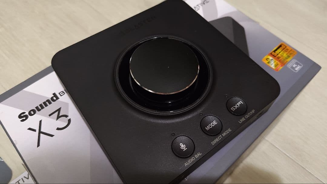 アンプ CREATIVE Sound Blaster X3 USB DAC