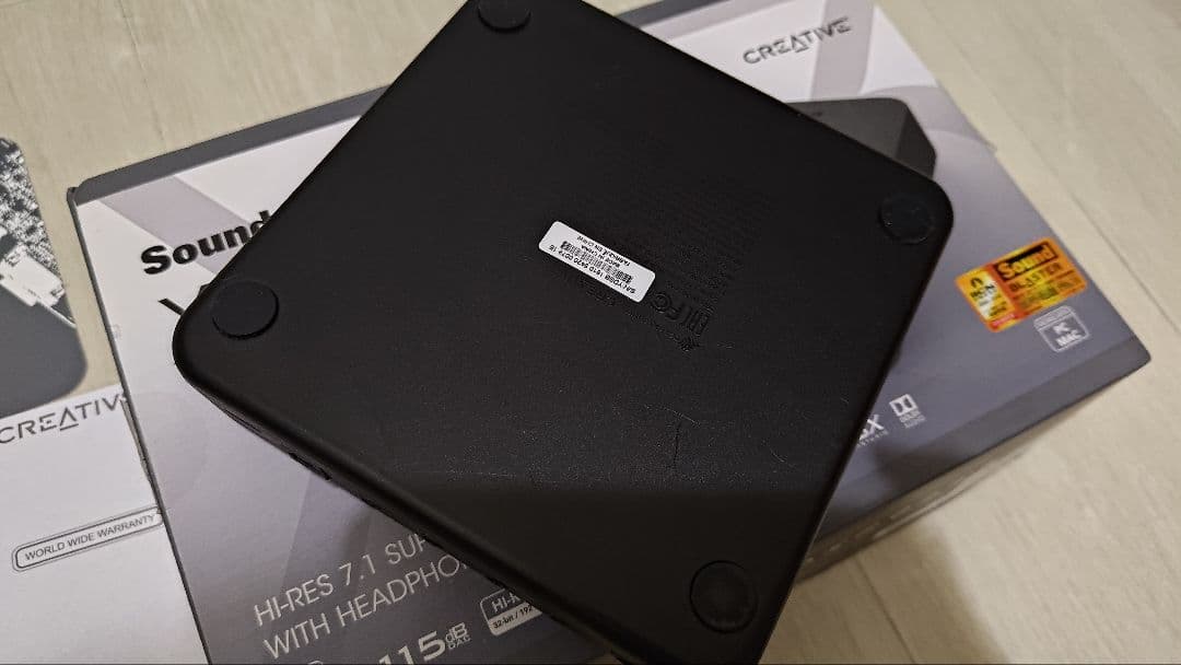 アンプ CREATIVE Sound Blaster X3 USB DAC