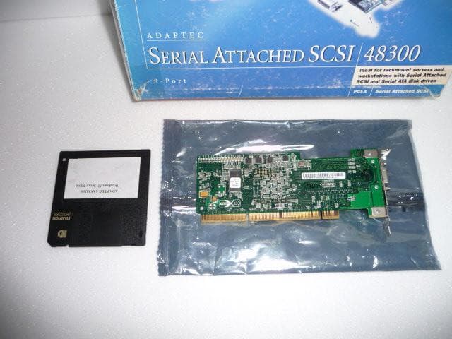 ADAPTEC SAS48300 SCSI拡張カード