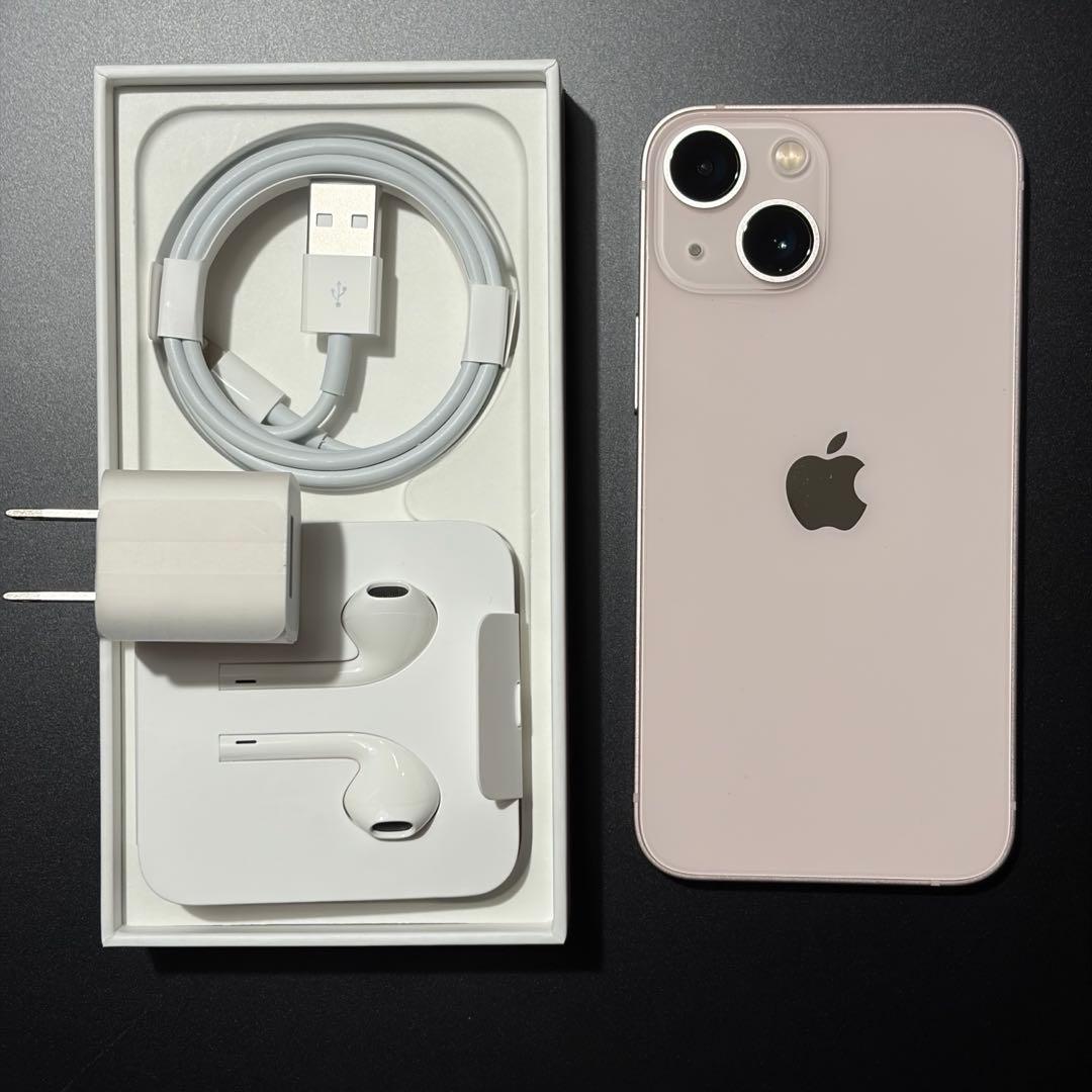 【極美品•純正判定済】iPhone 13 mini 256GB ピンク