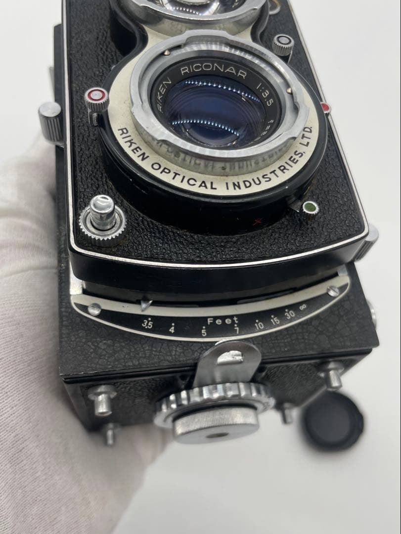 アンティーク Ricoh RICOHFLEX 二眼レフカメラ