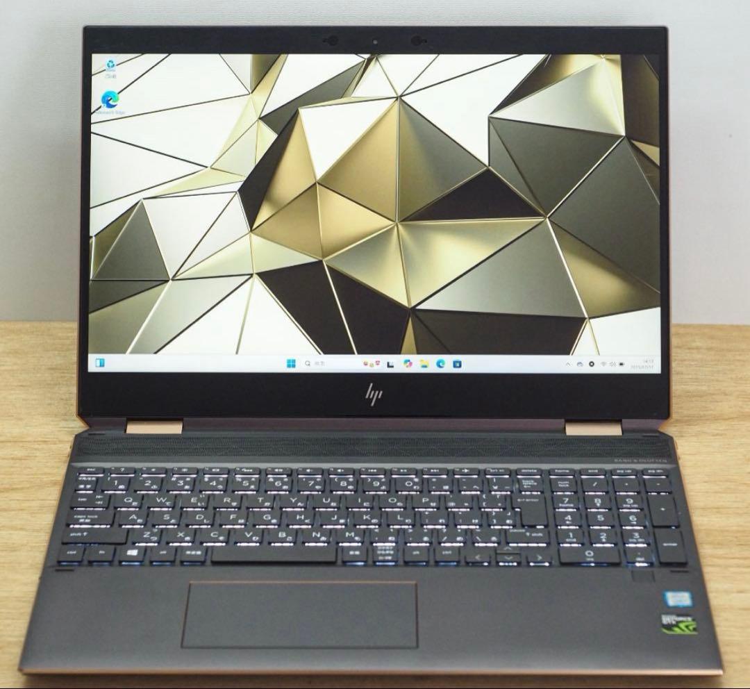 HP Spectre x360、UHD(4K)、GTX 1050 Max-Q