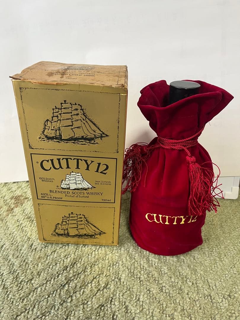 【希少】カティサーク CUTTY12 特級