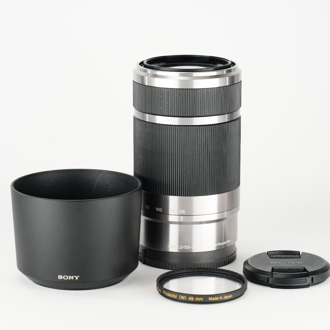 【運動会・スポーツに】SONY 望遠ズームレンズ SEL55210 763