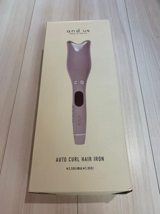 【未使用品、完売品】3coins オートカールヘアアイロン