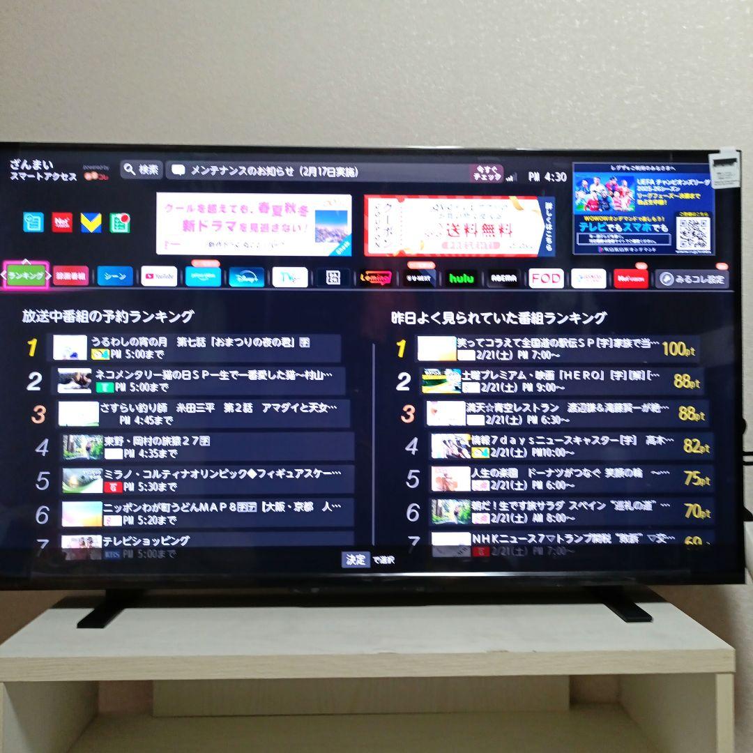 TOSHIBA[2025年製品]43M550M