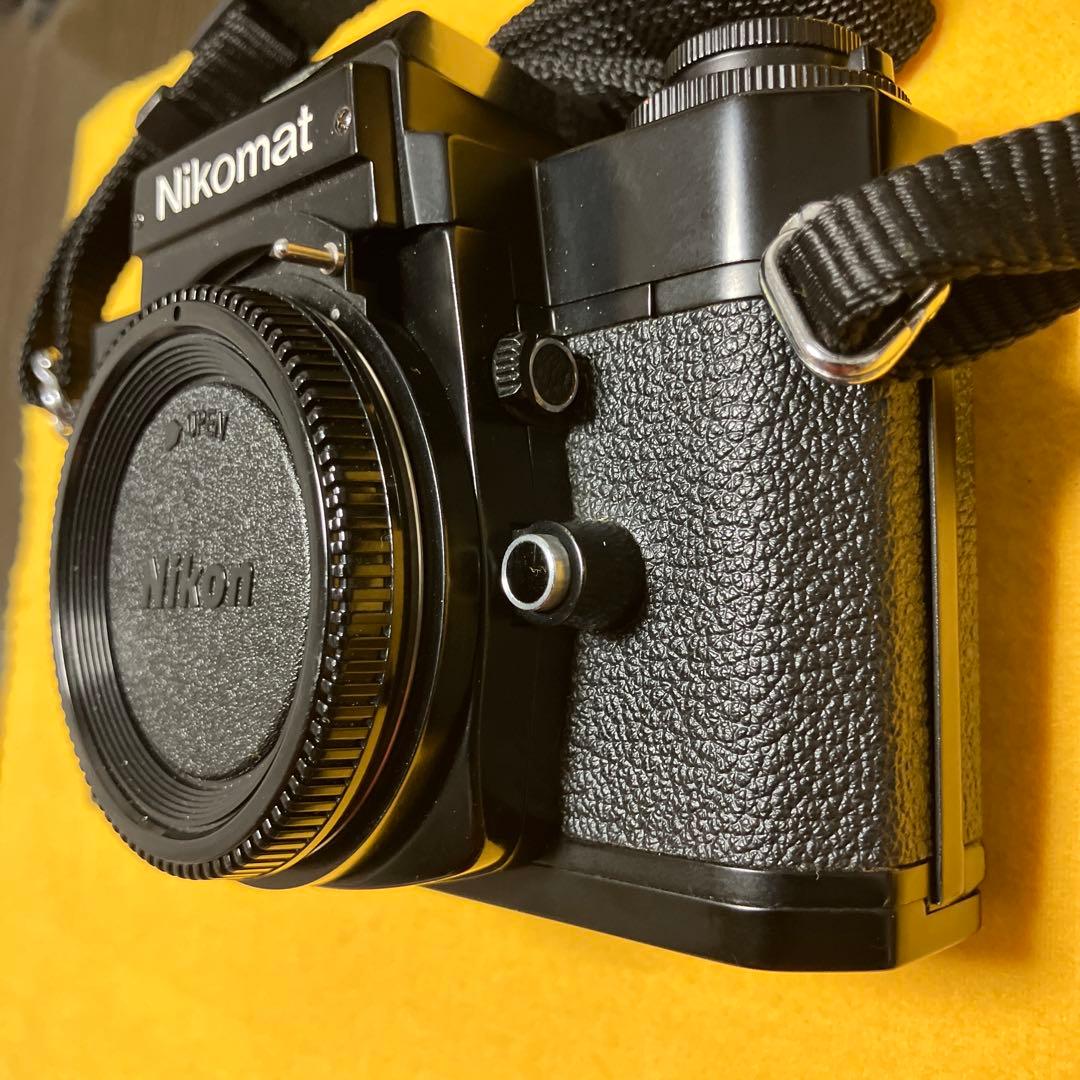 良品:Nikomat EL BK +NIKKOR300mmf4.5セット