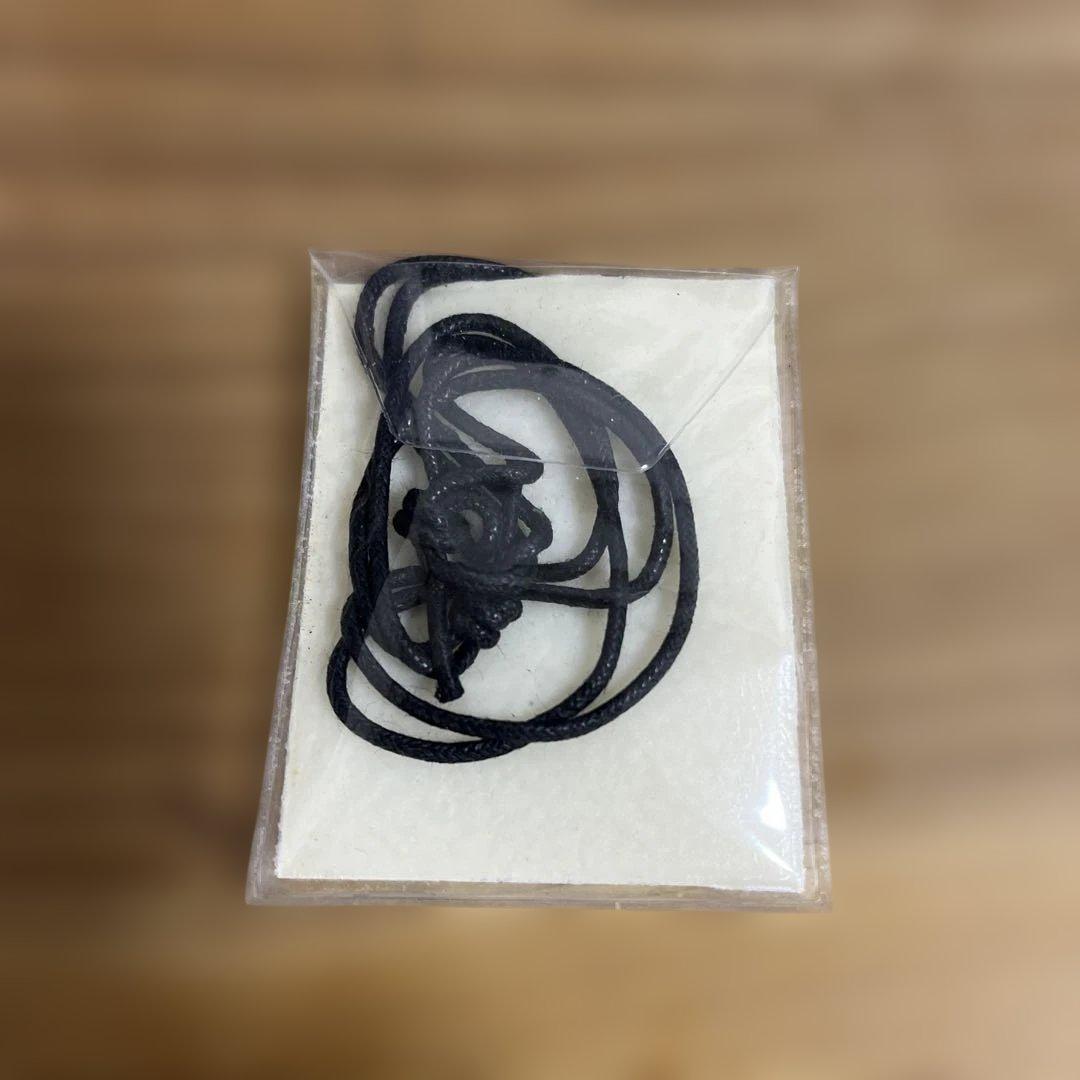テスラ大人用ペンダント　八角形の青　未使用
