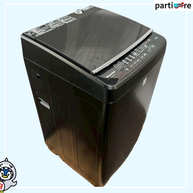 【大阪・兵庫送料・設置無料】Hisense 洗濯機 5.5kg 2019年製